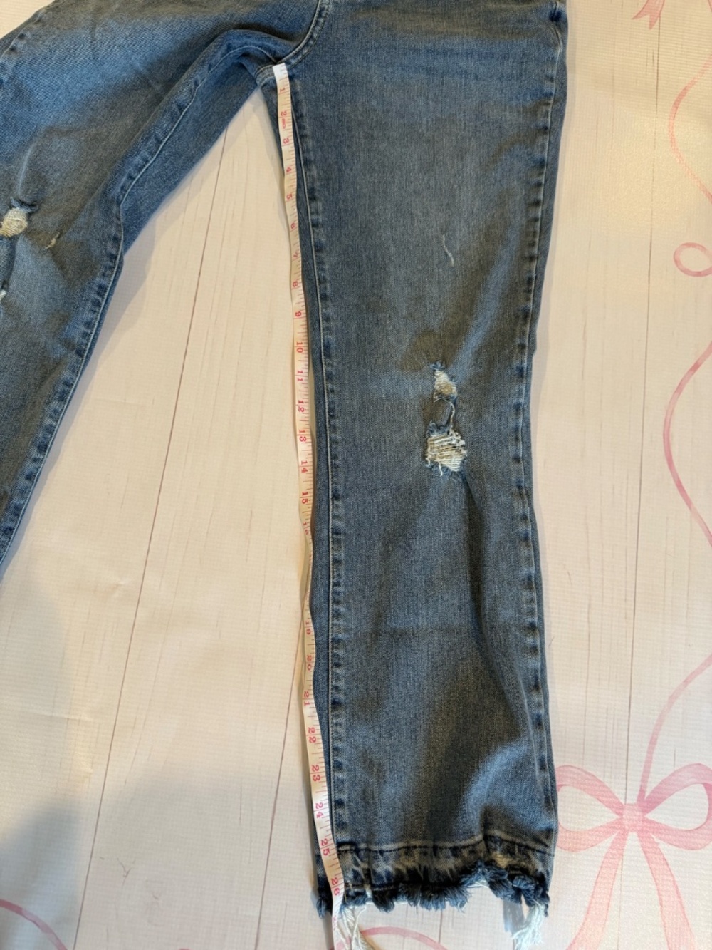 We The Free Straight Leg Jeans Size 26 - Picture 4 of 4